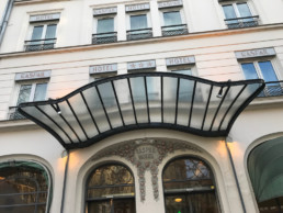 marquise en verre paris
