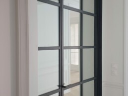 Porte acier et verre sur mesure